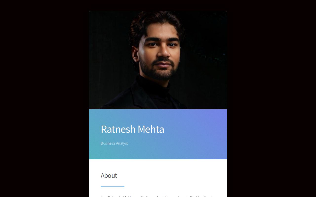 Carrd profile picture for @ratnesh